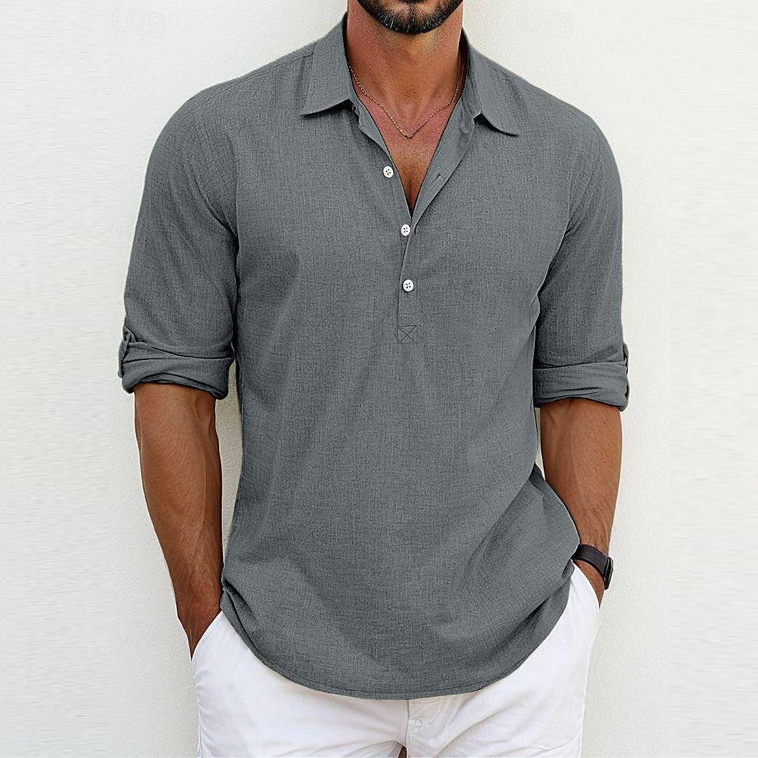 Odhran - Long Sleeve Polo Tee