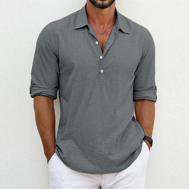 Odhran - Long Sleeve Polo Tee