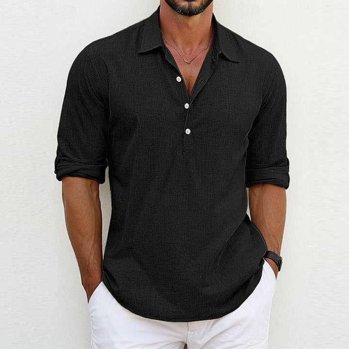 Odhran - Long Sleeve Polo Tee