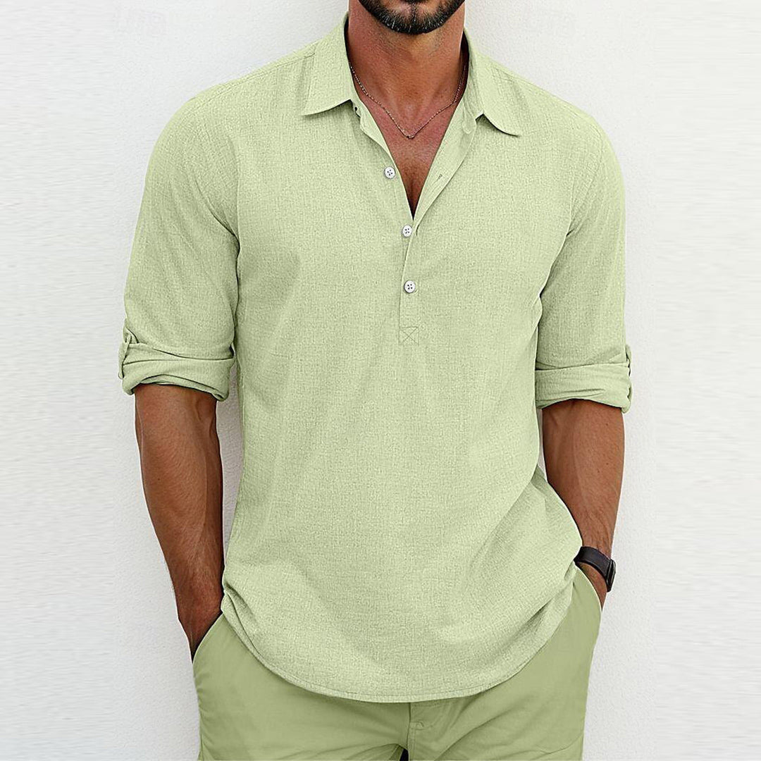 Odhran - Long Sleeve Polo Tee