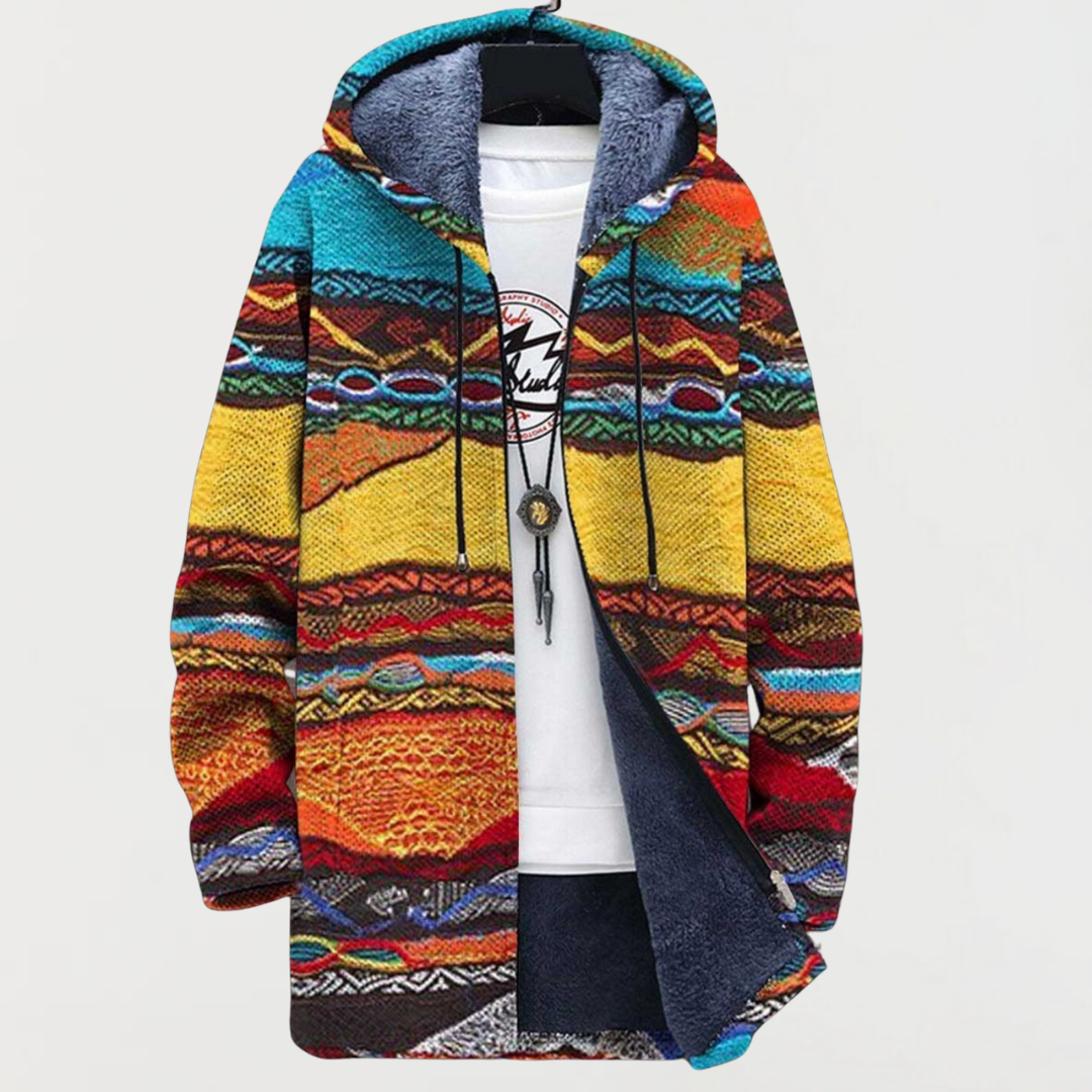 Doireann - Bohemian-Inspired Tribal Cardigan