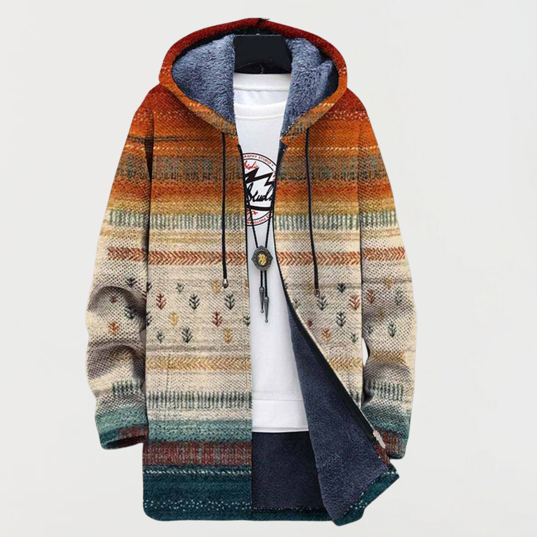 Tara - Chic Geometric Cardigan