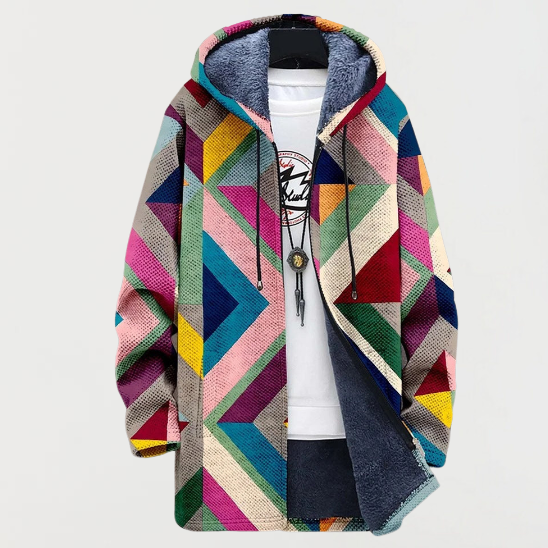Aoife - Abstract Pattern Cardigan