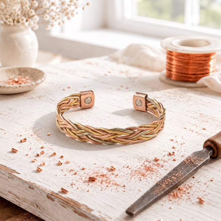 Aureate Copper Bracelet