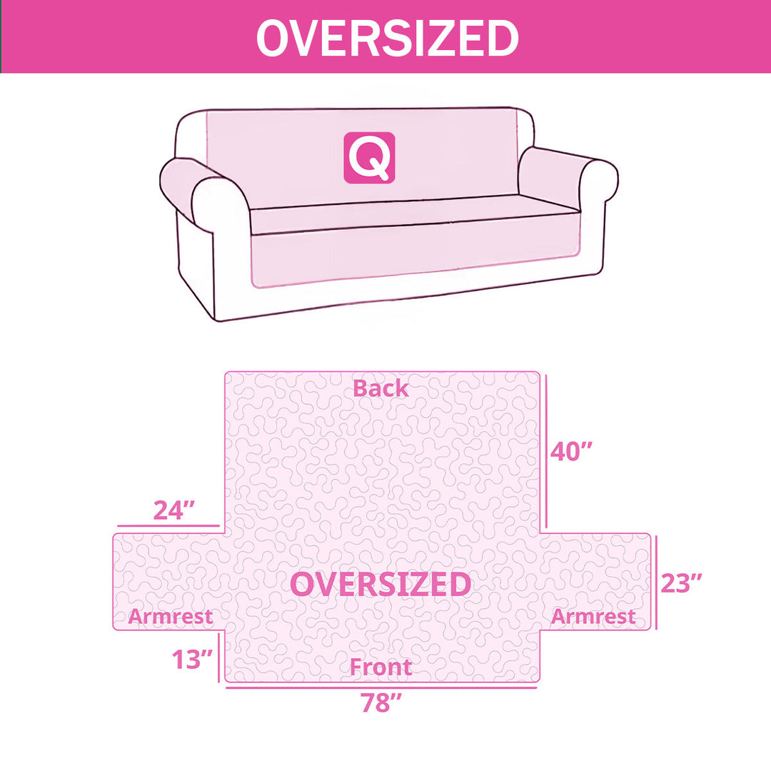 Woodland Peace Quilted Sofa Cover
