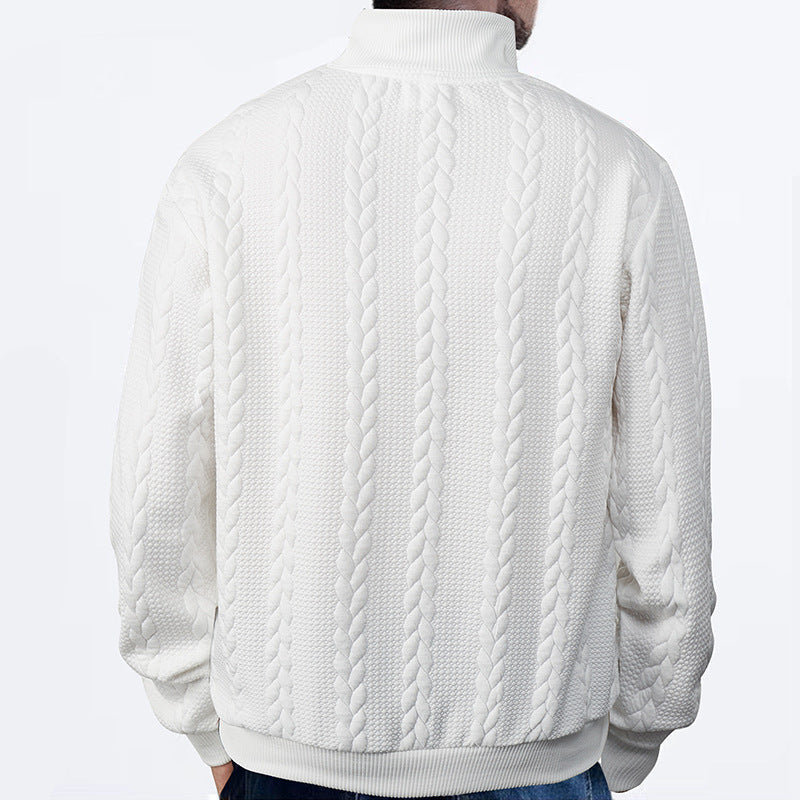 Cian - Chic Half-Zip Sweater
