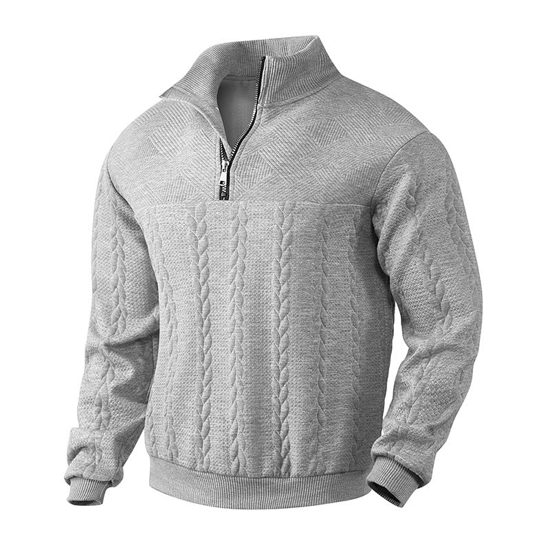Cian - Chic Half-Zip Sweater
