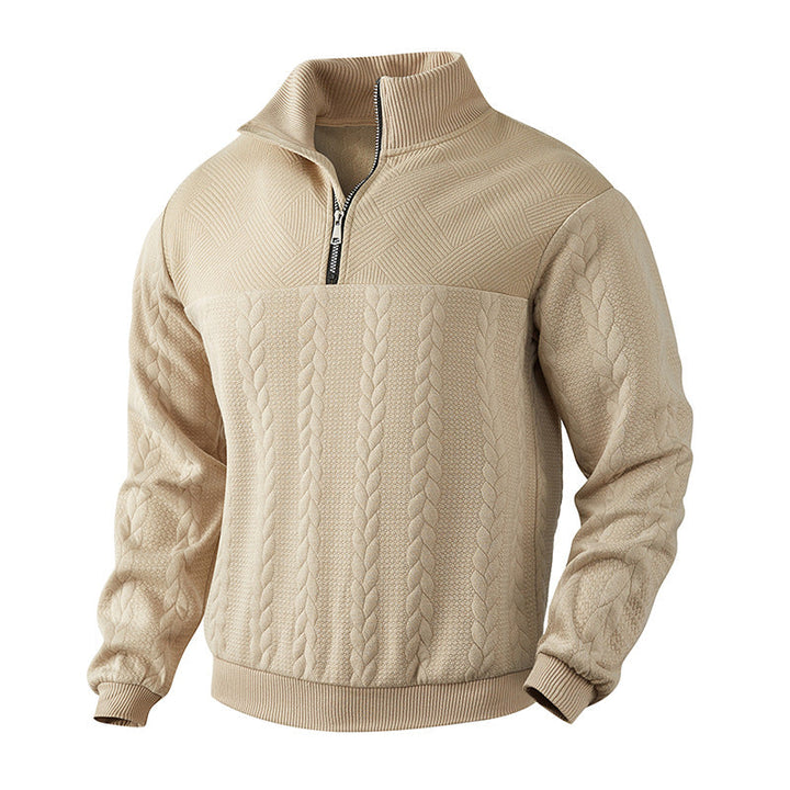 Cian - Chic Half-Zip Sweater