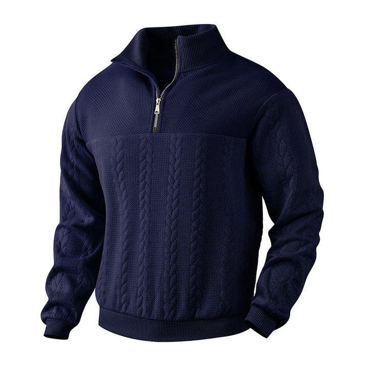 Cian - Chic Half-Zip Sweater