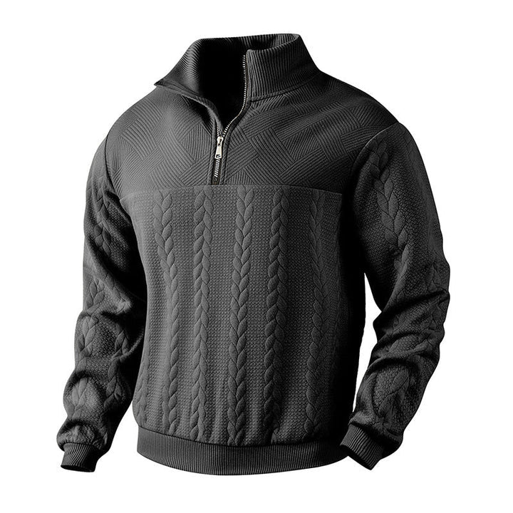 Cian - Chic Half-Zip Sweater
