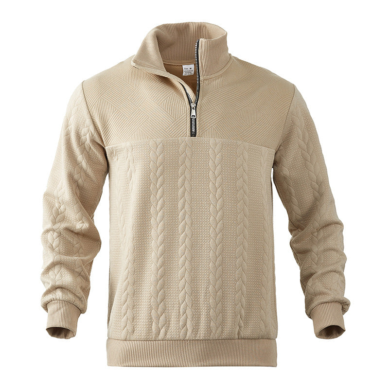 Cian - Chic Half-Zip Sweater