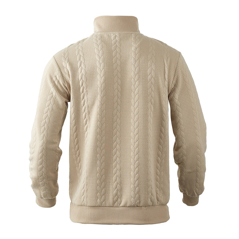 Cian - Chic Half-Zip Sweater