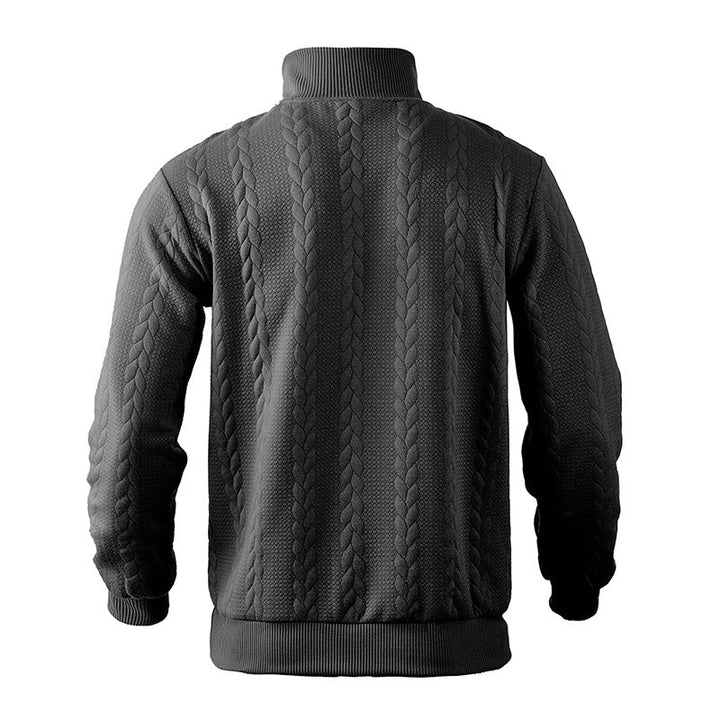 Cian - Chic Half-Zip Sweater