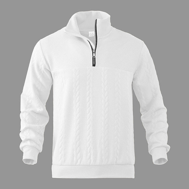 Cian - Chic Half-Zip Sweater