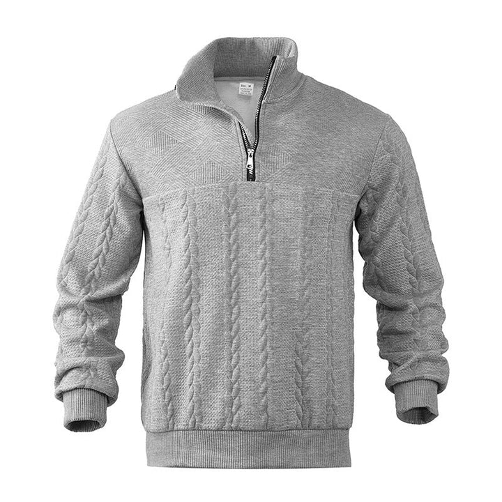 Cian - Chic Half-Zip Sweater