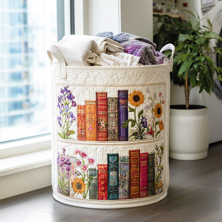 Cozy Cocoon | Quilted Laundry Basket