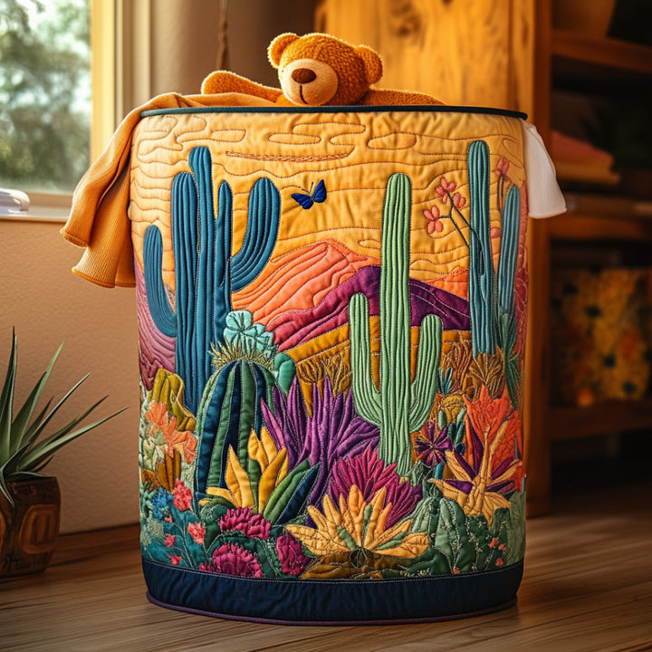 Desert Spirit | Quilted Laundry Basket
