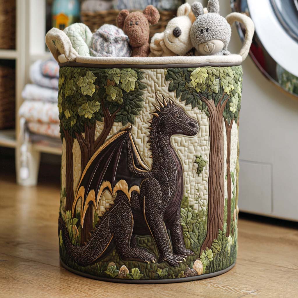 Heartfelt Spirit | Quilted Laundry Basket