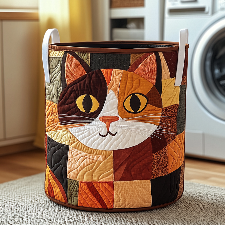 Patchwork | Quilted Laundry Basket