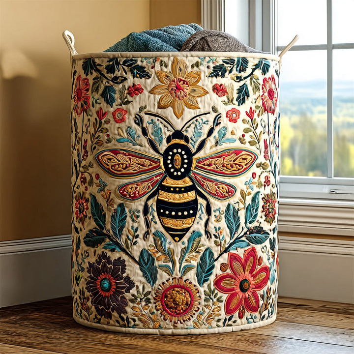 Prairie Spirit | Quilted Laundry Basket