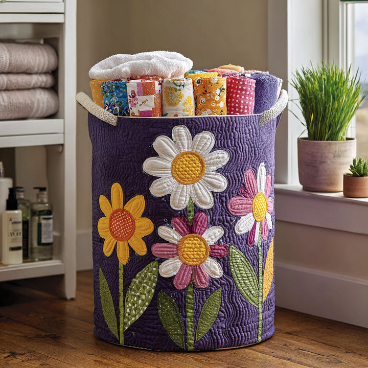 Timeless | Quilted Laundry Basket