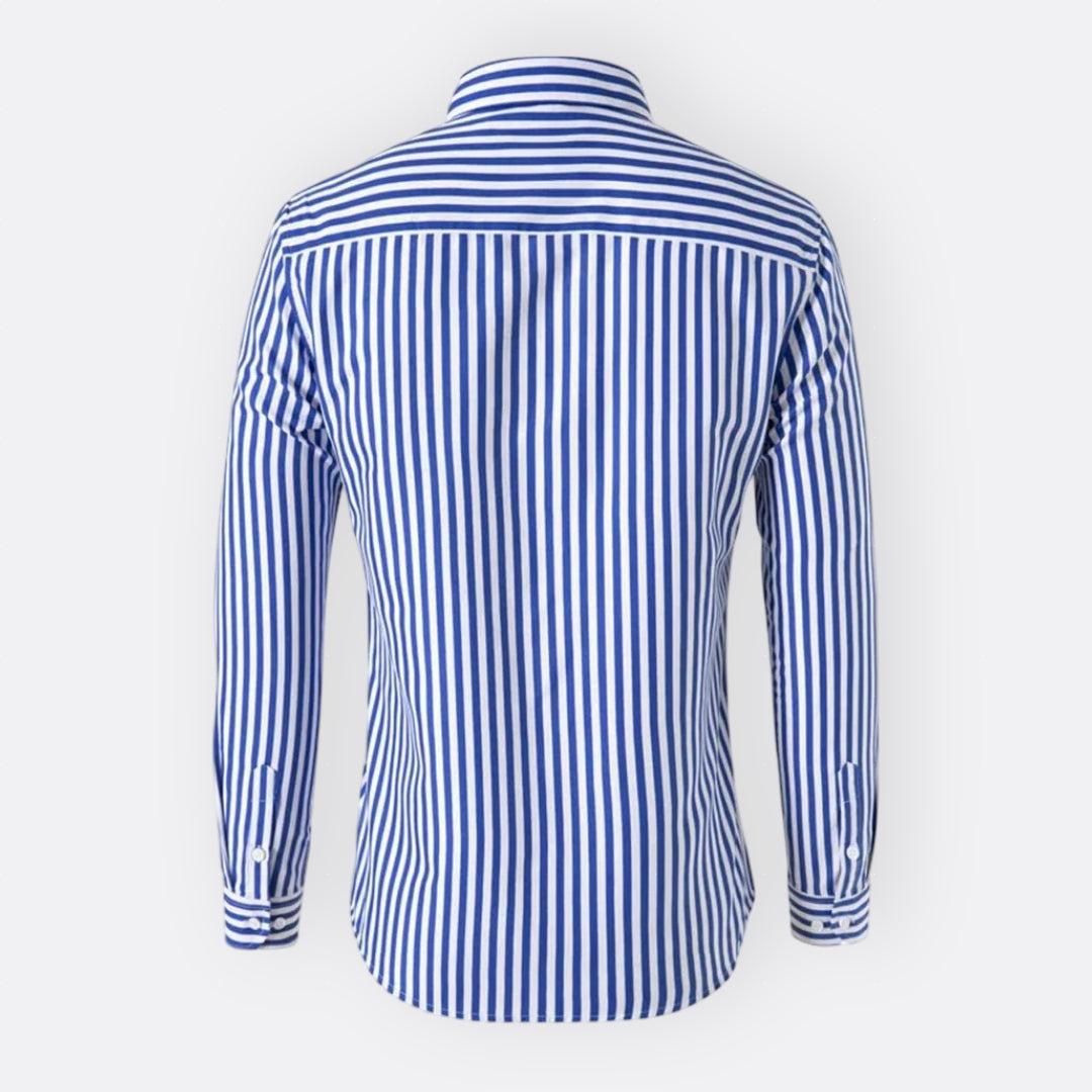 Tiernan - Timeless Striped Button-Up
