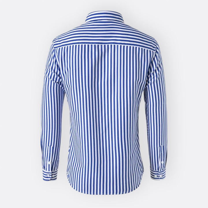Tiernan - Timeless Striped Button-Up