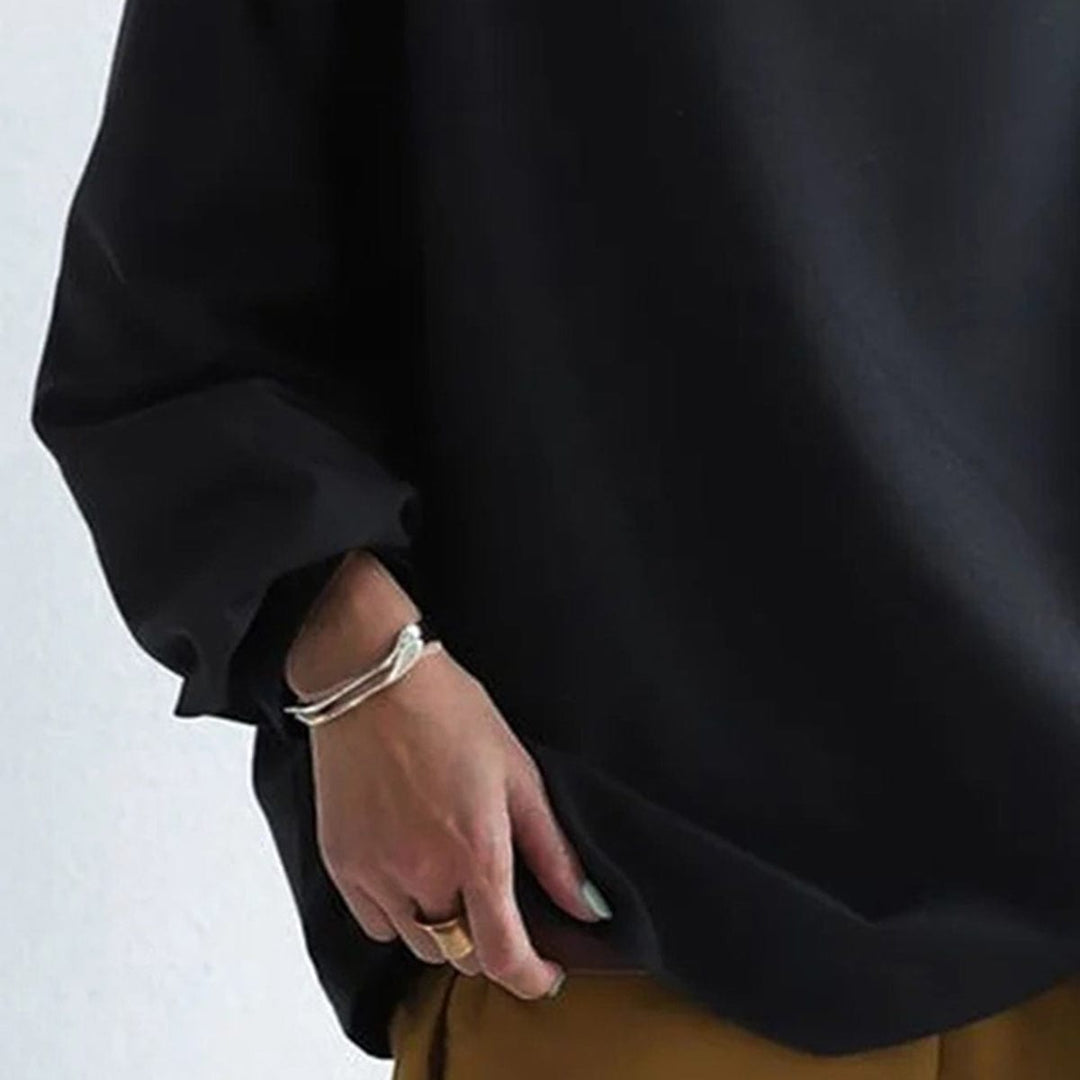 Caragh | Relaxed Fit Jumper with Stand-Up Collar
