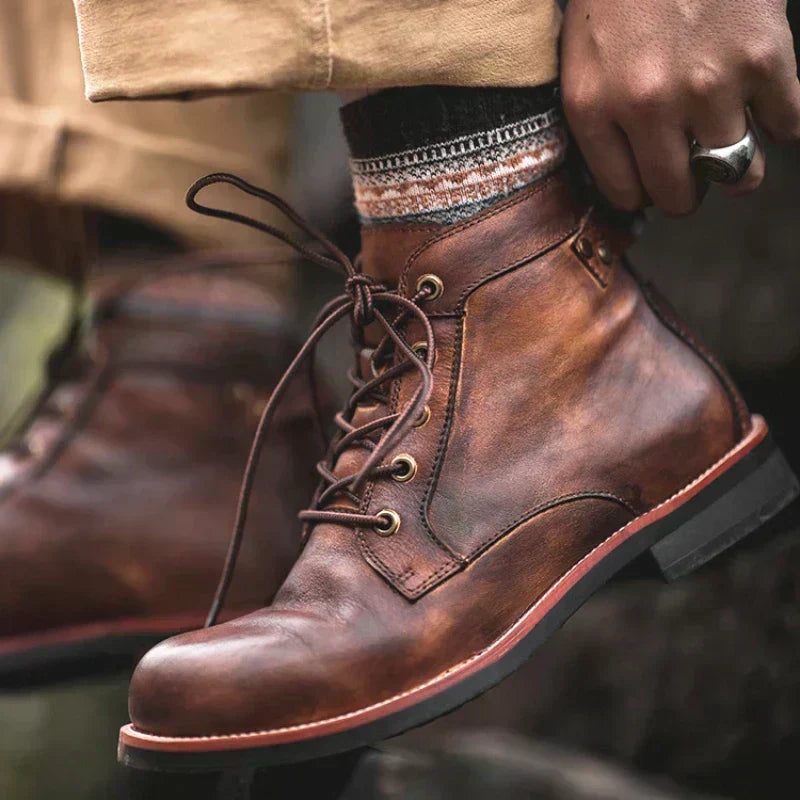 Cian - Vintage Ankle Boots