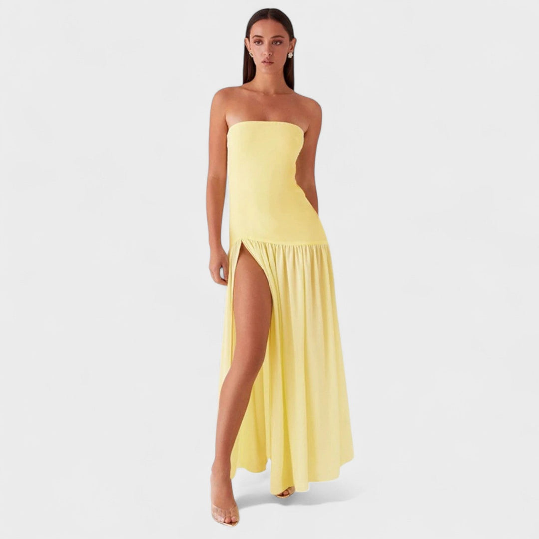 Muireann - Off-Shoulder Evening Gown
