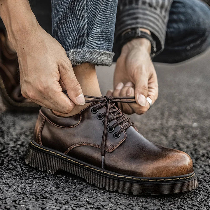 Conor - Chic Oxford Ankle Boots