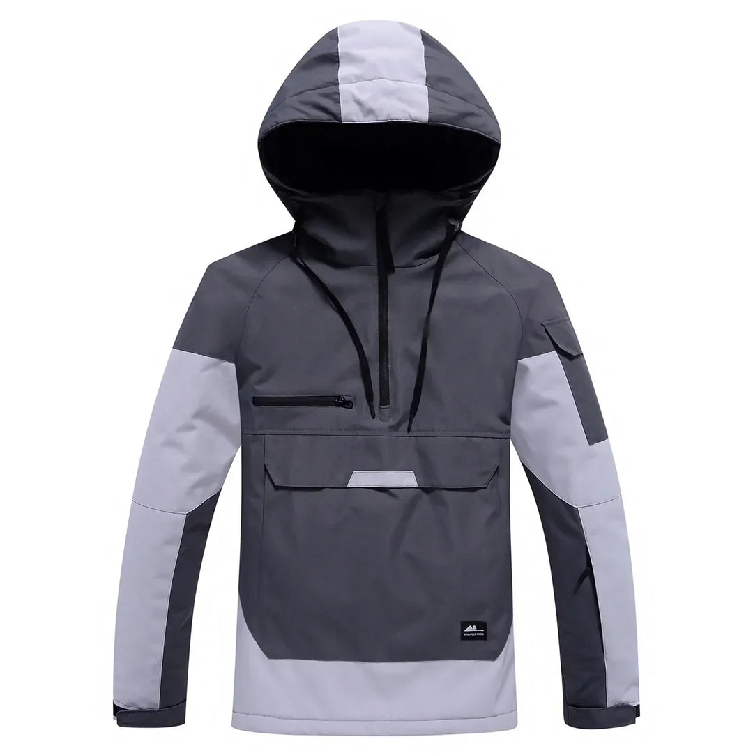 Unisex Hooded Ski Jacket – Water-Resistant & Windproof