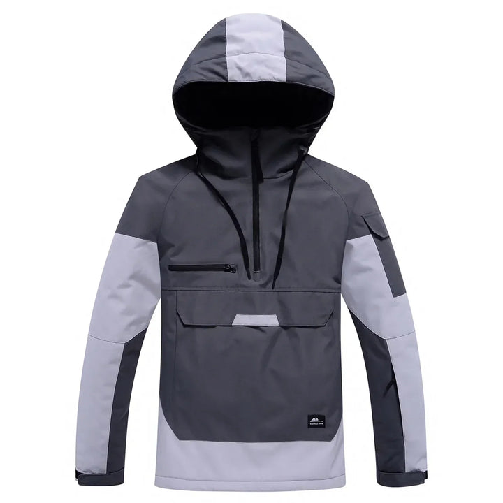 Unisex Hooded Ski Jacket – Water-Resistant & Windproof