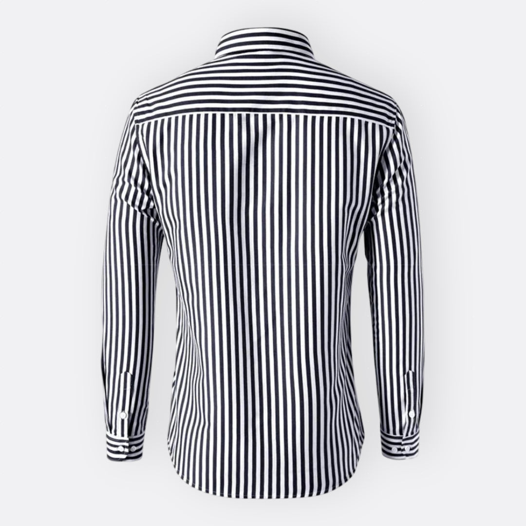 Tiernan - Timeless Striped Button-Up