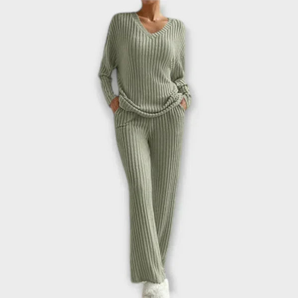 Clodagh - Chic Ribbed Ensemble