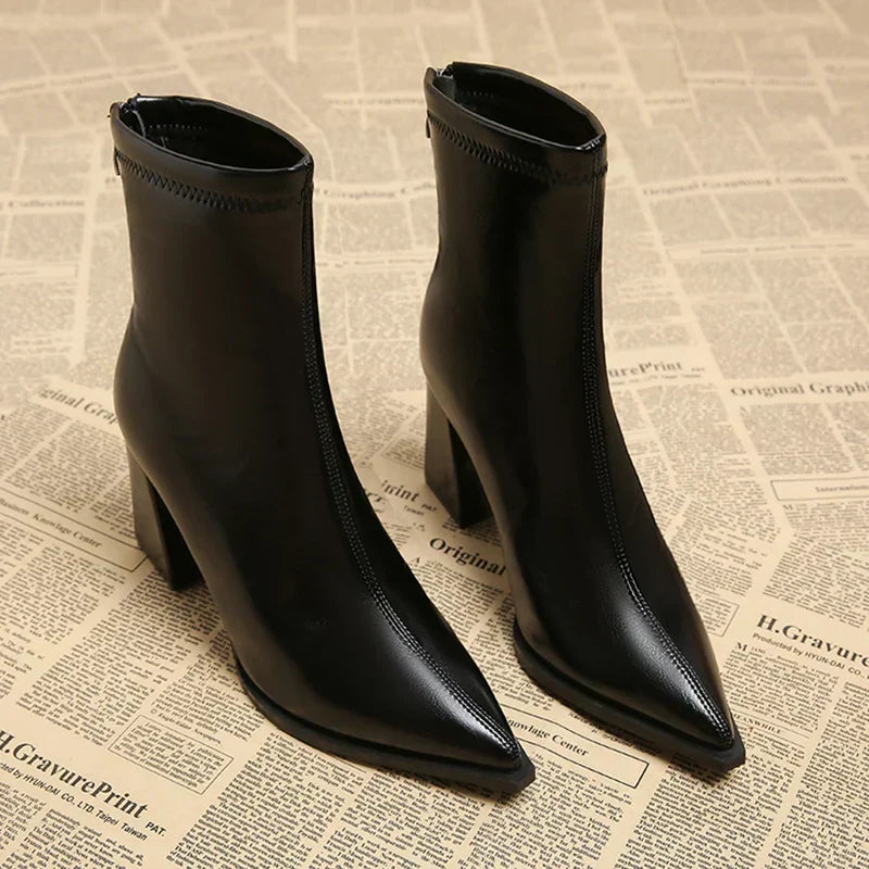 Eileen - Chic Pointed Toe Boots