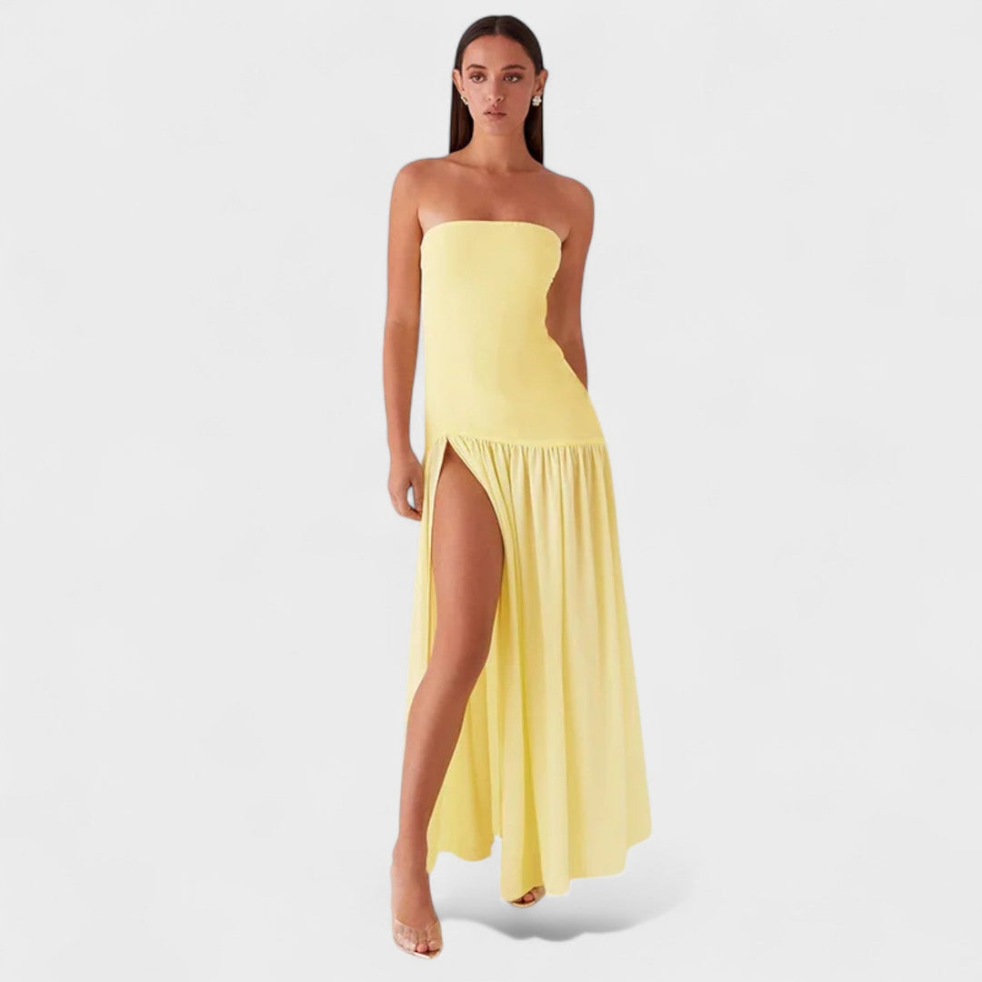 Muireann - Off-Shoulder Evening Gown
