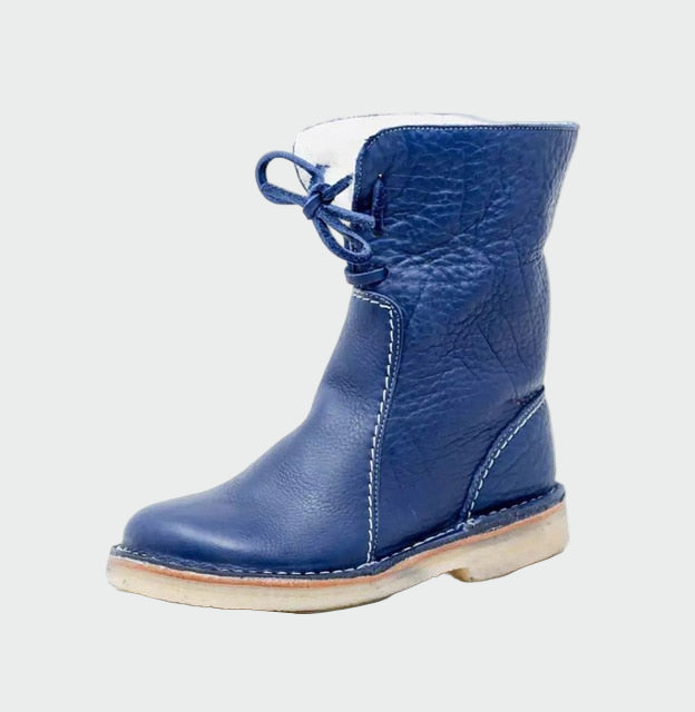 Aveen - Chic Beige Ankle Boots
