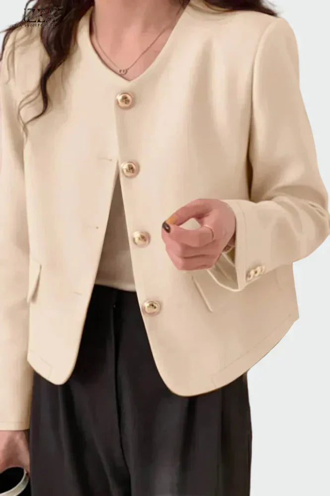 Doireann - Chic Golden Blazer