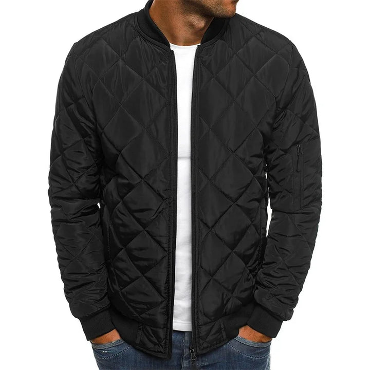 Ruairí - Diamond-Patterned Coat