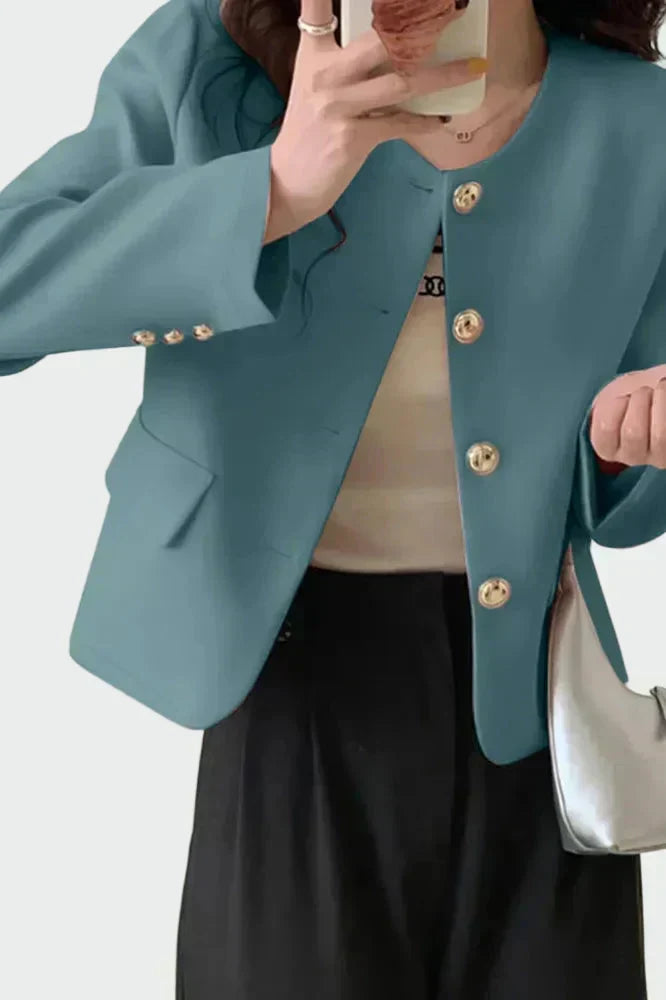 Doireann - Chic Golden Blazer