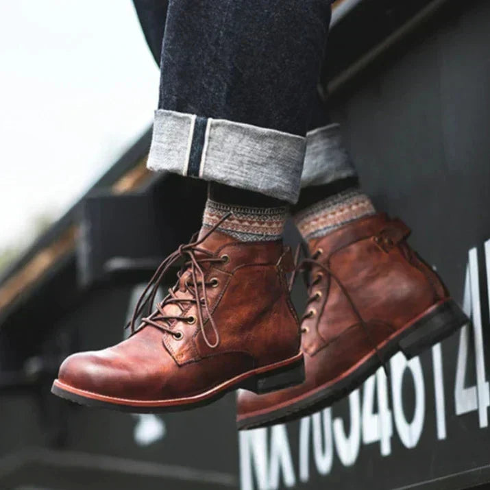 Cian - Vintage Ankle Boots
