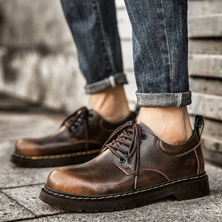 Conor - Chic Oxford Ankle Boots