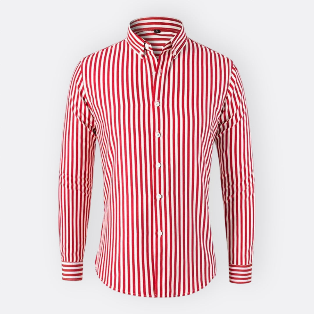 Tiernan - Timeless Striped Button-Up
