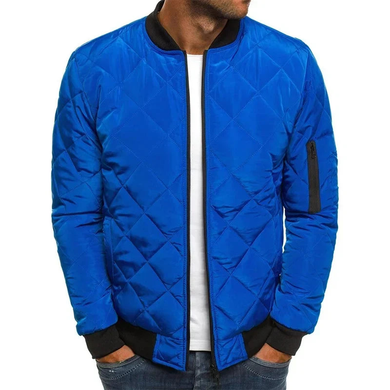 Ruairí - Diamond-Patterned Coat