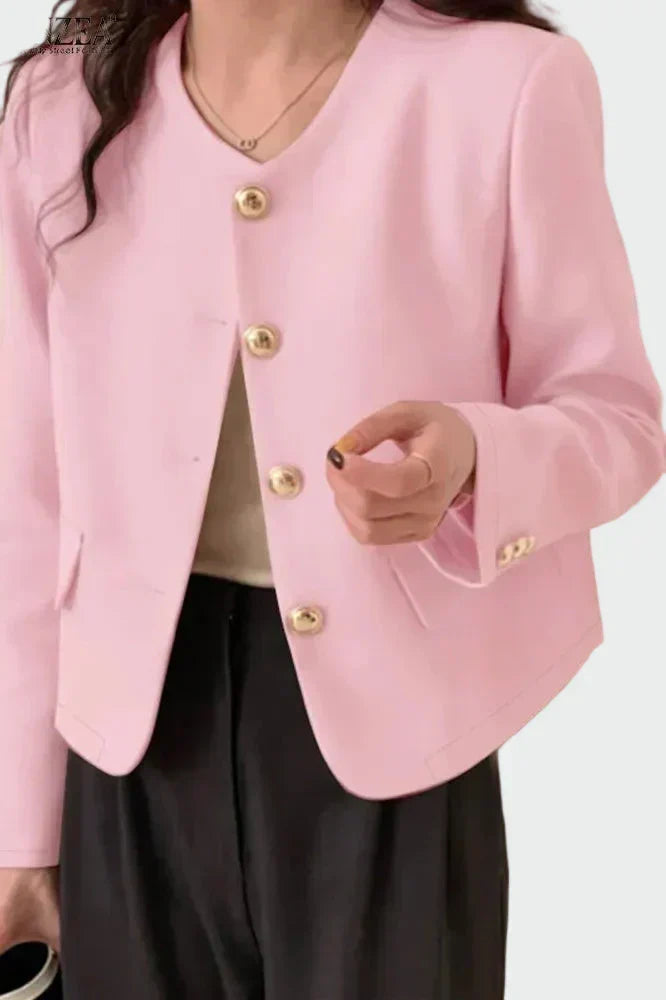 Doireann - Chic Golden Blazer