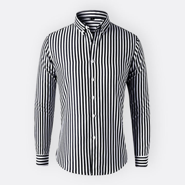 Tiernan - Timeless Striped Button-Up