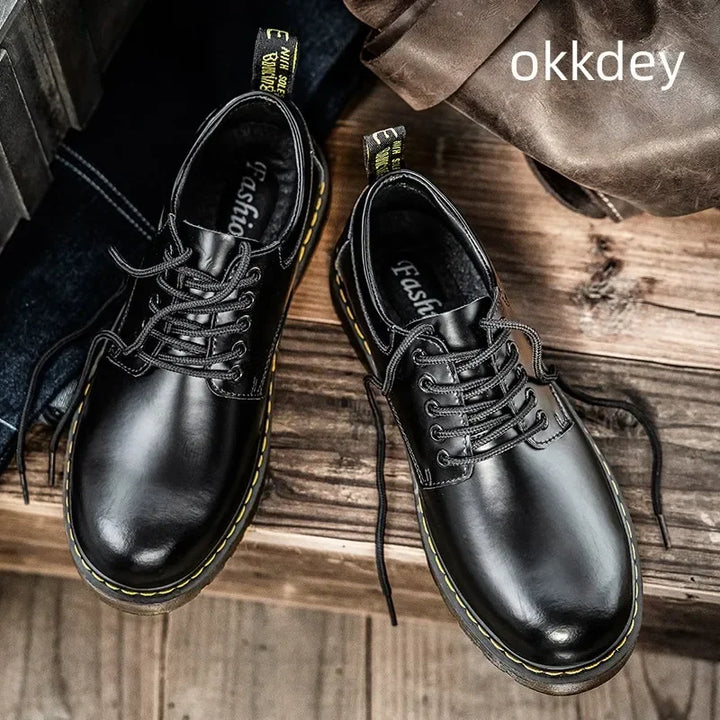 Conor - Chic Oxford Ankle Boots
