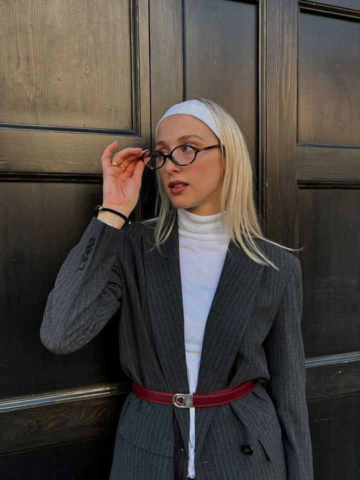 Doireann - Retro Oval Eyeglasses