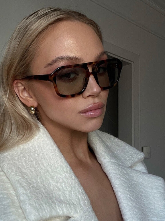 Aisling - Retro Aviator Sunglasses